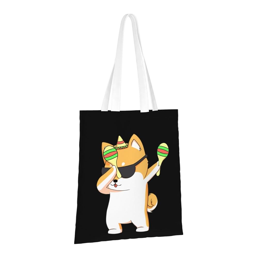 バッグ sh Amazon.co.jp: ZXH Tote Bag, Shiba Inu, Canvas, Tote Bag